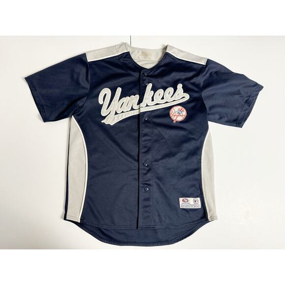 Genuine Merchandise Other - Vintage New York Yankees Jersey Adults Large True Fan Genuine Merchandise